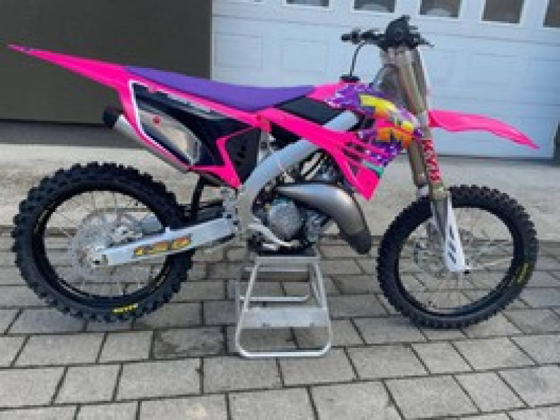 TM Racing MX 125 2025 pink edition