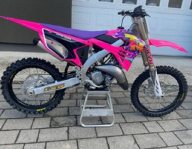 TM Racing MX 125 2025 pink edition